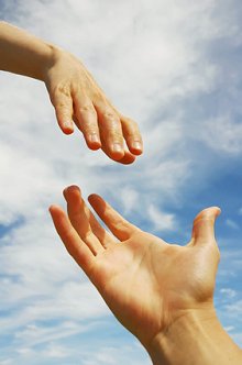 Creative CoupleWork. Library Image: Reaching Hands